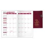 Academic Planner with Pen and Zipper Pocket