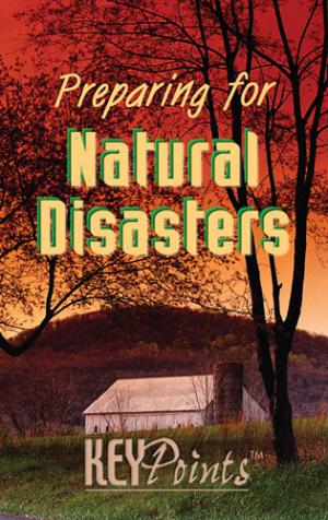 Preparing For Natural Disasters Pamphlet