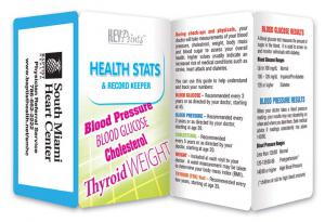 Health Stats And Record Keeping Pamphlet