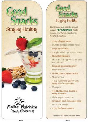 Good Snacks-Staying Healthy Bookmark