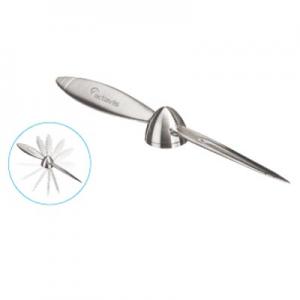 Spinning Airplane Propeller Paperweight and Letter Opener