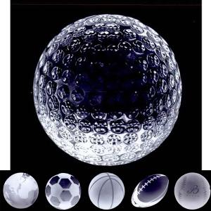 Crystal Sport Ball Paperweight