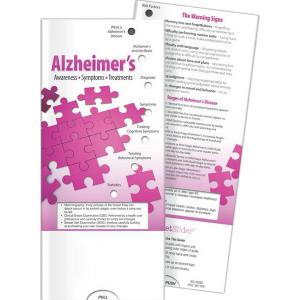 Alzheimer's Disease Pocket Slide Chart 