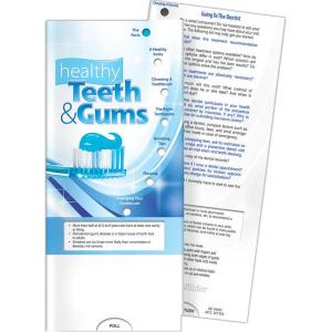 Healthy Teeth &amp; Gums Pocket Slide Chart 