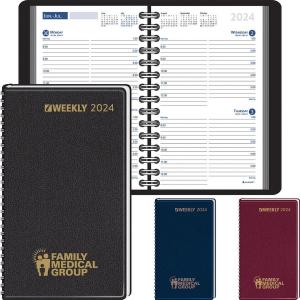 Ready Reference Deluxe Two Days Per Page Wired Planner