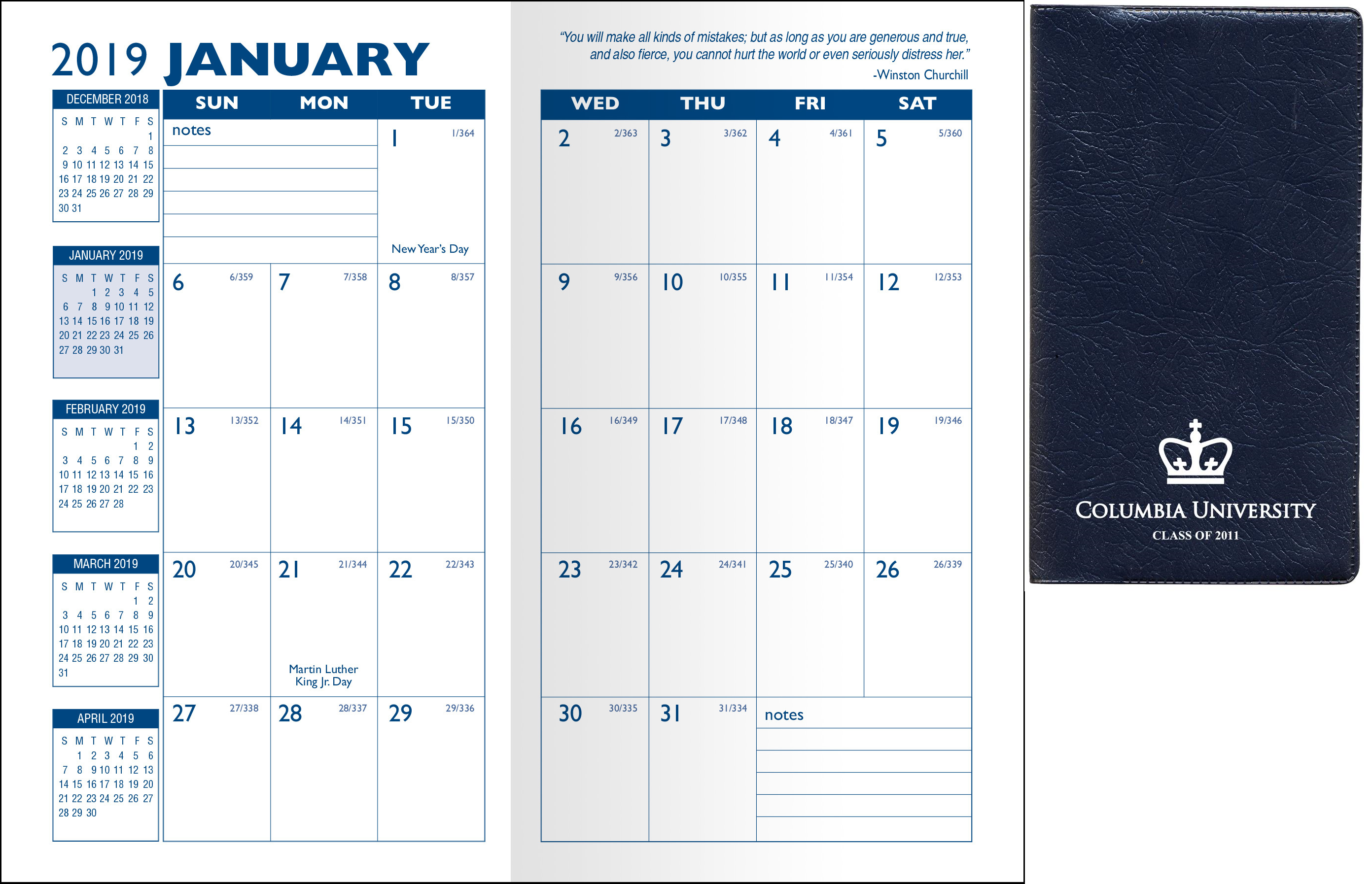 The Monthly Pocket Planner