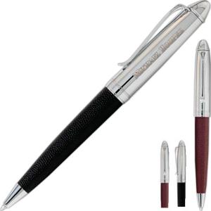 Fine Leather Ballpoint Pen
