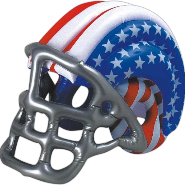 Promotional Logo Patriotic Inflatable Football Helmet