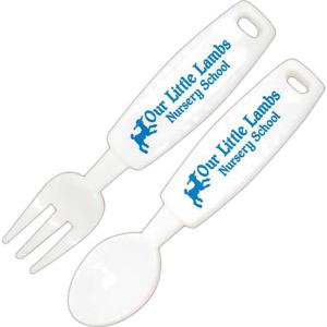 Kiddie-tensils Fork &amp; Spoon Set