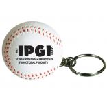Baseball Stress Reliever with Keyring