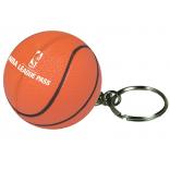 Basketball Key Chain Stress Reliever