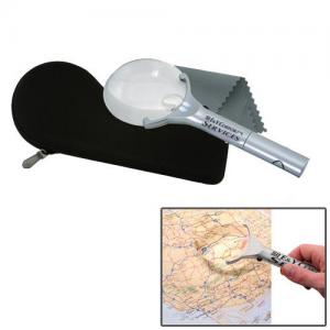 Rimless Lighted Magnifying Glass