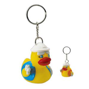 Safety Rubber Duck Keychain