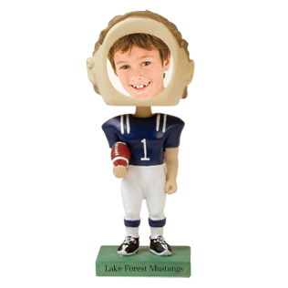 Football Bobble Head with Lighter Skin Tone