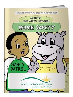 &quot;Home Safety&quot; Coloring Book