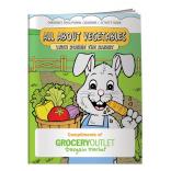 "All About Vegetables" Coloring Book