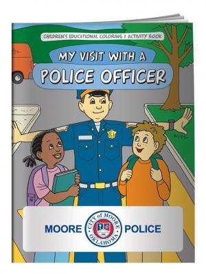 &quot;My Visit With A Police Officer&quot; Coloring Book