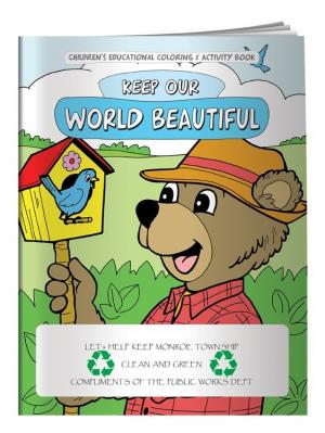 &quot;Keep Our World Beautiful&quot; Coloring Book