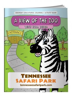 &quot;A View Of The Zoo&quot; Coloring Book