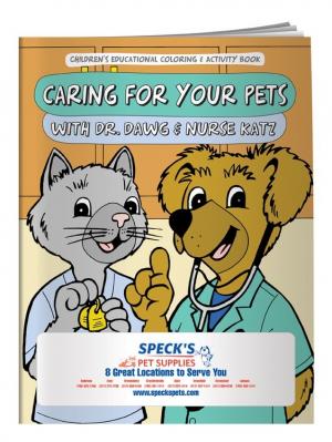 &quot;Caring For Your Pets&quot; Coloring Book