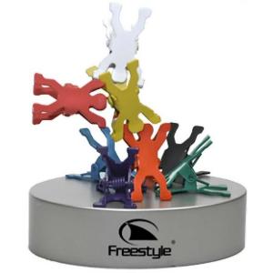 Colorful Clip Man Magnetic Sculpture