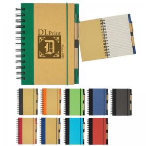 5&quot; x 7&quot; Eco-Color Notebook &amp; Pen