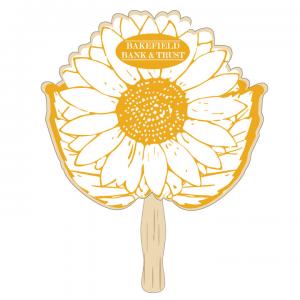 Sunflower Shaped Hand Fan