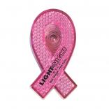 L.E.D Pink Ribbon Awareness Pin 