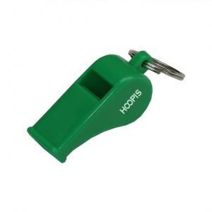 Green Plastic Whistle Keyring