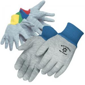 Kids Jersey Gloves W/Colored Wrists