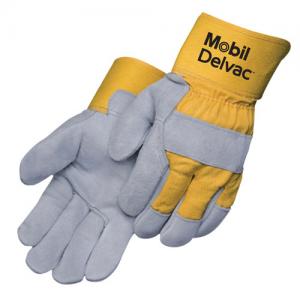 Grey Split Cowhide Work Gloves 