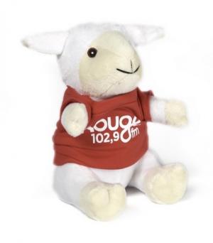 7&quot; Stuffed Animal-Lamb W/T-Shirt