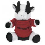 7" Stuffed Animal- Cow W/ T-Shirt