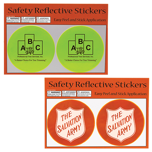 Promotional Advertising Safety Reflective Stickers