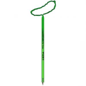 Pickle Shaped Bent Pen