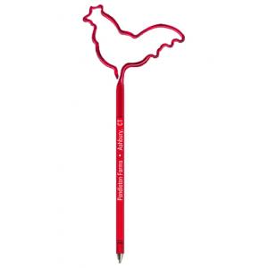 Rooster Shaped Bent Pen