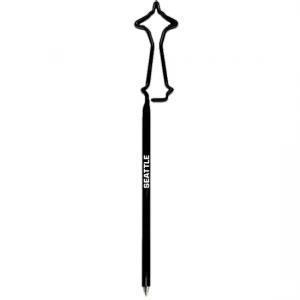 Space Needle Shaped Bent Pen
