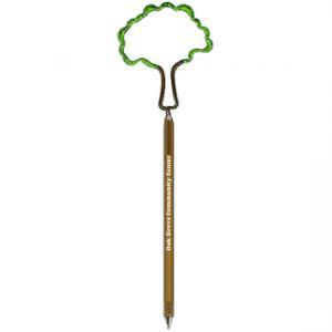Oak Tree Shaped Bent Pen