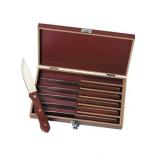 Deluxe Steak Knife Set with Carrying Case