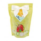 Assorted Jelly Beans in Large Bunny Window Bag with Bow