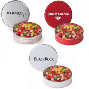 Small 6 in. Tin Filled with Jelly Beans