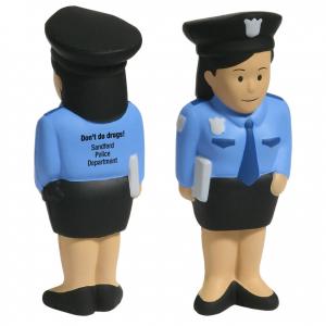 Police Woman Shaped Stress Reliever