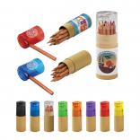 Color Pencils W/ Sharpener and Case