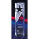 Standing Tower Crystal Award