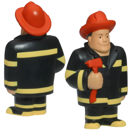 Fireman with Ax Stress Reliever 