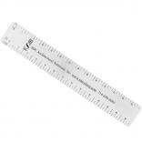 7" Stainless Steel Pocket Architectural Ruler