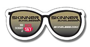 Eyeglasses/Sunglasses Shaped Magnet 