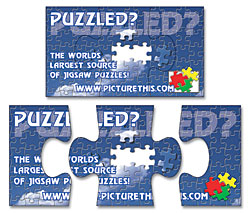 Promo Puzzle Shaped Magnet 