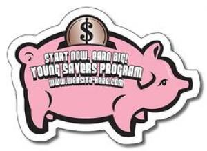 Piggy Bank Shaped Magnet 