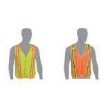 Mesh Safety Construction Vest with Performance Reflective Stripes